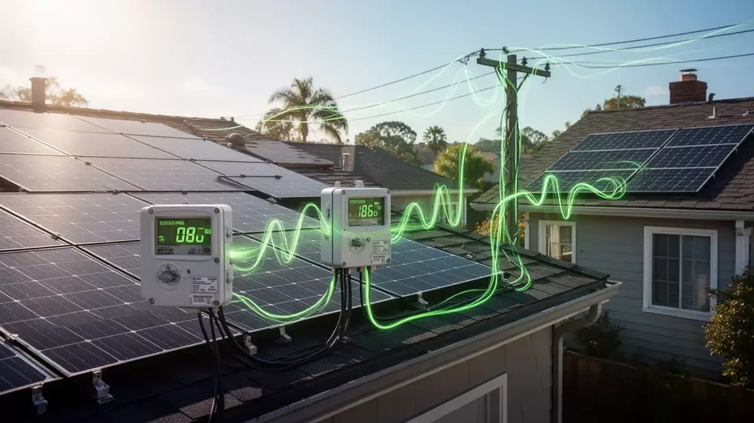 Energy Sharing ab heute: Hausbesitzer verkaufen Solarstrom an Nachbarn - Bild: über boerse-global.de