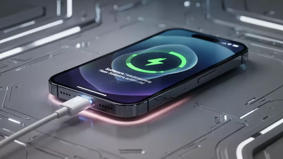 iOS 26.5.1: Apple behebt kritisches Akku-Ladeproblem bei iPhone 17 Illustration mit AI erstellt übermittelt durch boerse-global.de