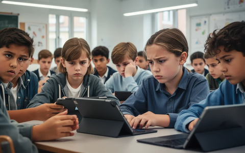 Medienkompetenz: 63% der Schüler lernen zu wenig über KI-Risiken - Bild: über boerse-global.de