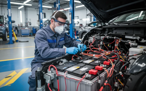 E-Auto-Reparatur: BAuA definiert neue Hochvolt-Sicherheitsbereiche - Bild: über boerse-global.de