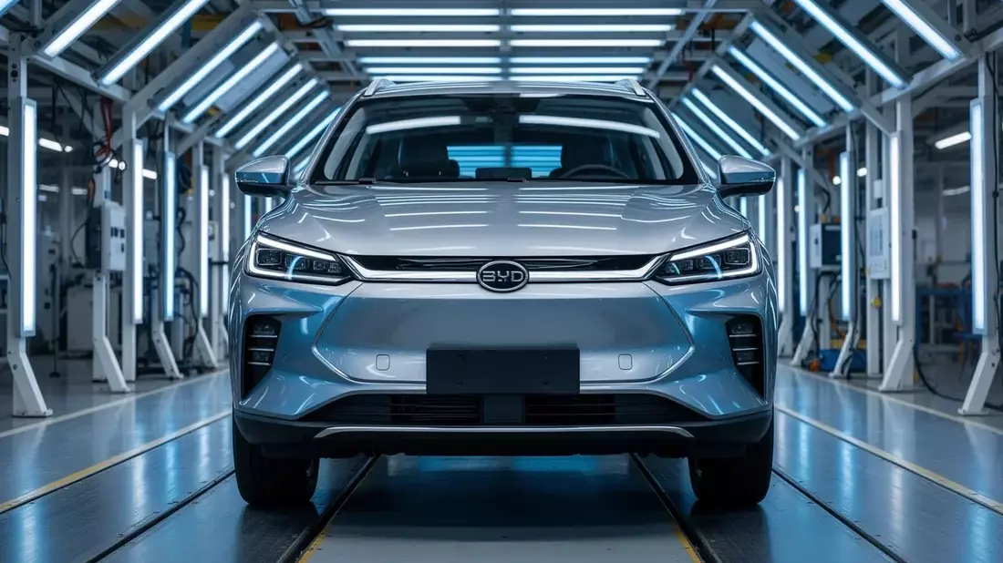 BYD aprieta el acelerador: chip propio de 4 nm y un megavío a Europa marcan su doble asalto global Illustration mit AI erstellt übermittelt durch boerse-global.de