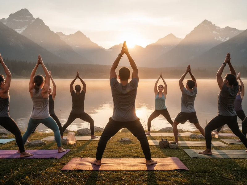 Yoga-Boom: 500 Teilnehmer beim Festival am See in Österreich - Foto: über boerse-global.de