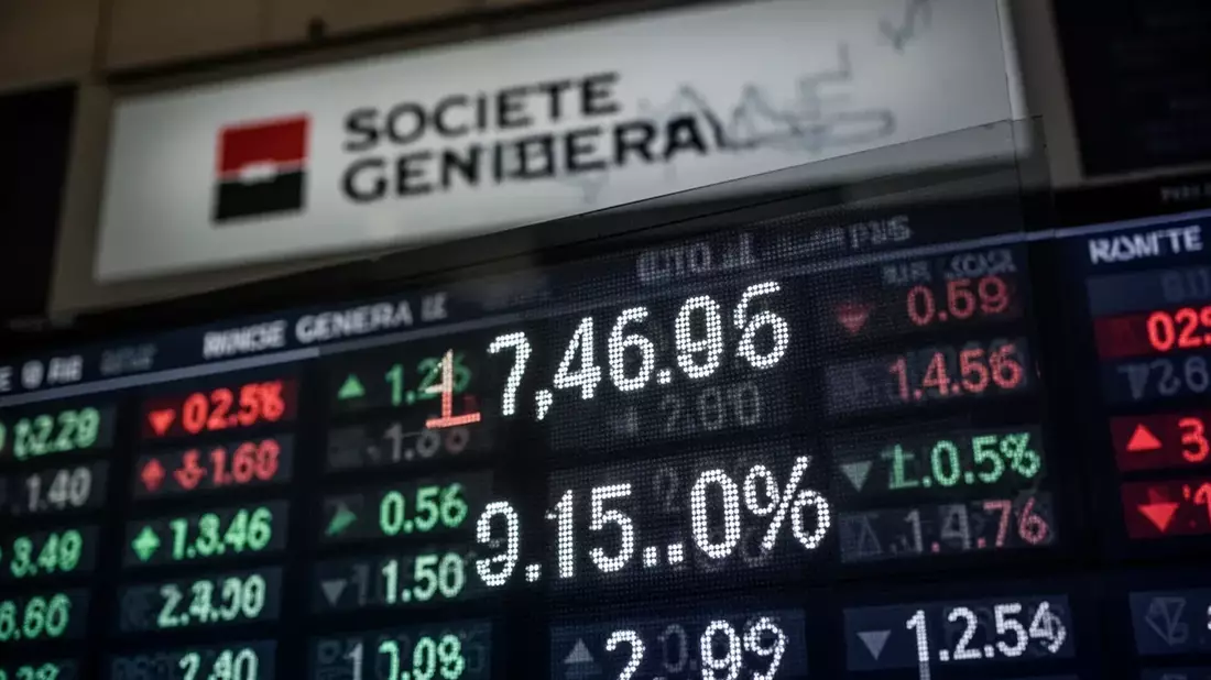 Societe Generale Aktie: 6,09 Prozent an JTC PLC - Bild: über boerse-global.de