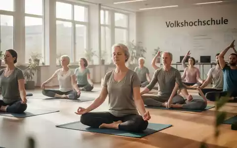 VHS-Boom: Vagusnerv-Training und Faszien-Yoga statt Standardgymnastik - Foto: über boerse-global.de