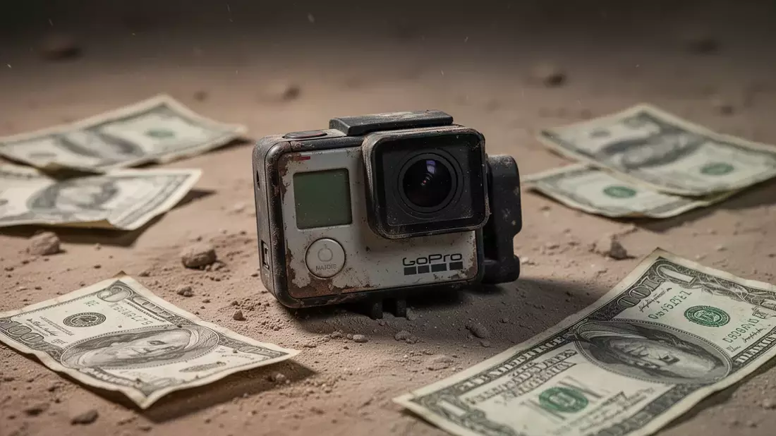 GoPro Aktie: Nur noch 50 Millionen Dollar Reserven - Bild: über boerse-global.de