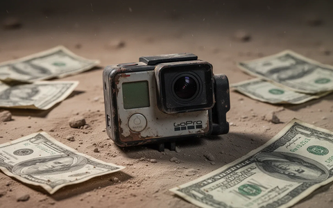 GoPro Aktie: Nur noch 50 Millionen Dollar Reserven - Bild: über boerse-global.de