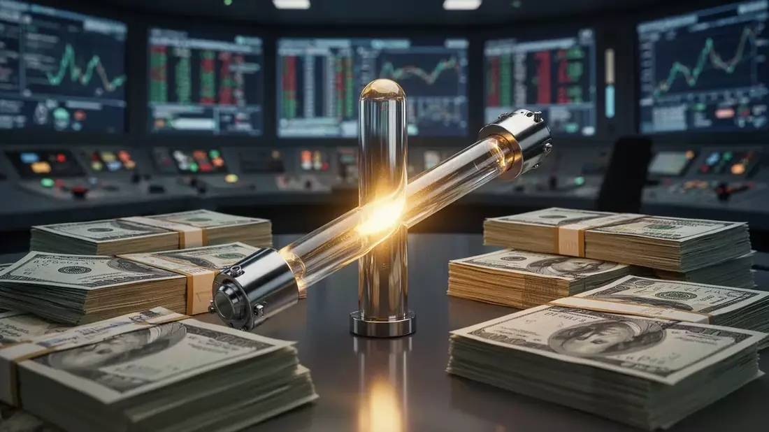 Uranium Energy Aktie: 486,4 Millionen Dollar Barmittel - Bild: über boerse-global.de