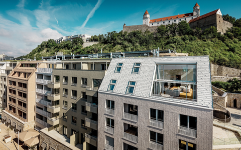 Neues Stadtviertel Vydrica, Bratislava - Bild: PREFA/Croce & Wir über pressetext.de