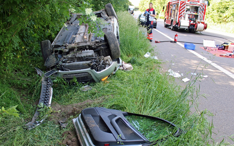 POL-DN: Alleinunfall auf der L366 - Autofahrerin schwer verletzt - Bild: presseportal.de