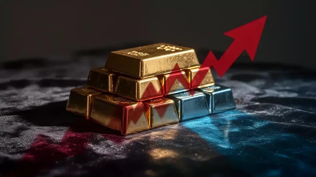 Oro: el avance del ISM y la escalada petrolera ahogan al metal pese al tirón de los ETF y los bancos centrales - Bild: über boerse-global.de