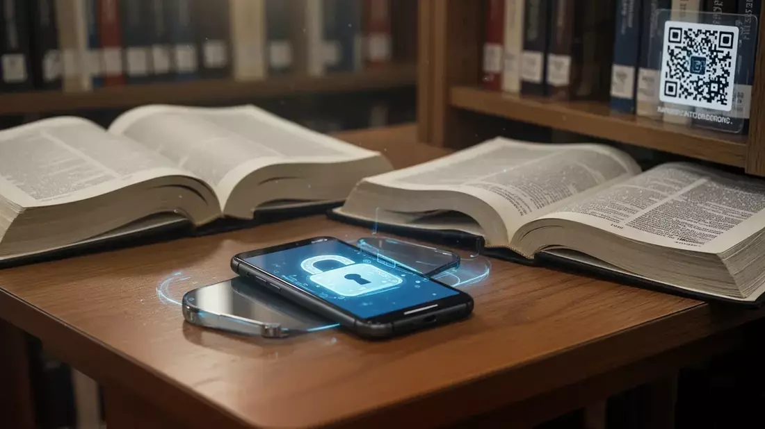 Studium: App blockiert Handy in der Bibliothek mit Scan-Code - Bild: über boerse-global.de