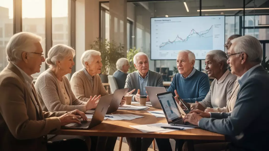 Rente 50plus: 40 Prozent der 50- bis 60-Jährigen fürchten Finanzlücke - Bild: über boerse-global.de