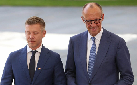 Péter Magyar und Friedrich Merz am 02.06.2026 - Bild: via dts Nachrichtenagentur