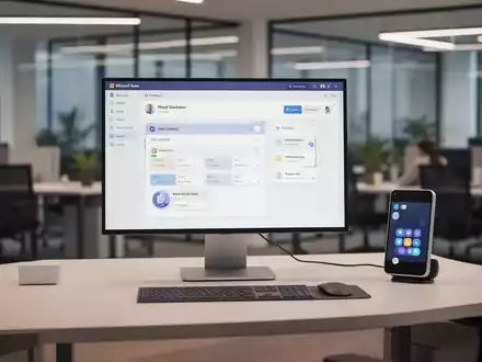 Teams-Displays: Microsoft bringt Schreibtischbuchung ab Juli - Foto: über boerse-global.de
