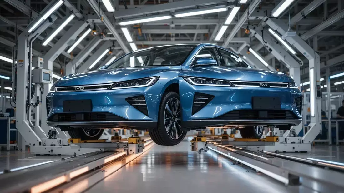 BYD lanza su chip Xuanji A3 y asume la responsabilidad total de la conducción autónoma, mientras Citi anticipa un Q2 récord - Bild: über boerse-global.de