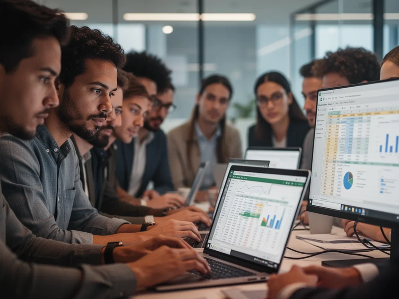 Excel-Fachkräfte: Bis zu 140 Prozent mehr Gehalt möglich - Foto: über boerse-global.de