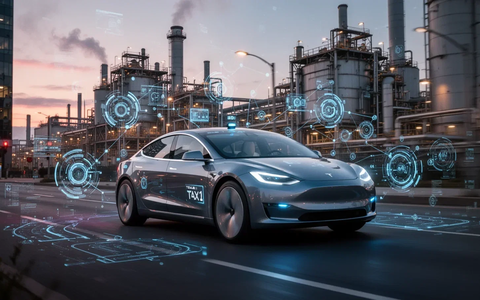 Tesla Aktie: Robotaxi-Lücke trifft Marktanteilsproblem - Bild: über boerse-global.de