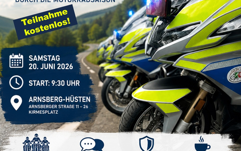 POL-HSK: PoliTour der Polizei HSK: Gemeinsam unterwegs für mehr Sicherheit - Bild: presseportal.de
