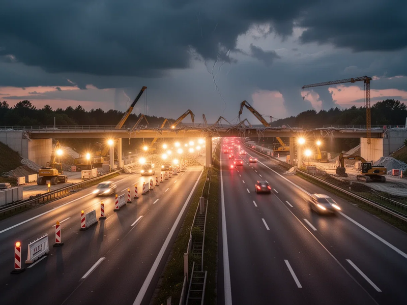 A96 München: Komplettsperre vom 3. bis 8. Juni für Brückenabriss - Foto: über boerse-global.de