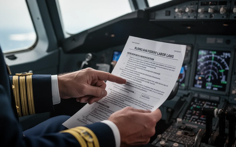 Arbeitszeit Cockpit: UFO fordert 48-Stunden-Woche und Ruhezeiten - Bild: über boerse-global.de