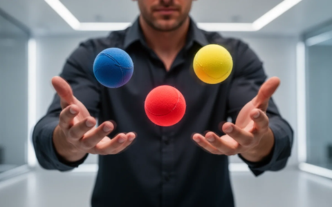 Neuro-Jonglage: Drei Bälle trainieren Konzentration und kognitive Flexibilität - Bild: über boerse-global.de