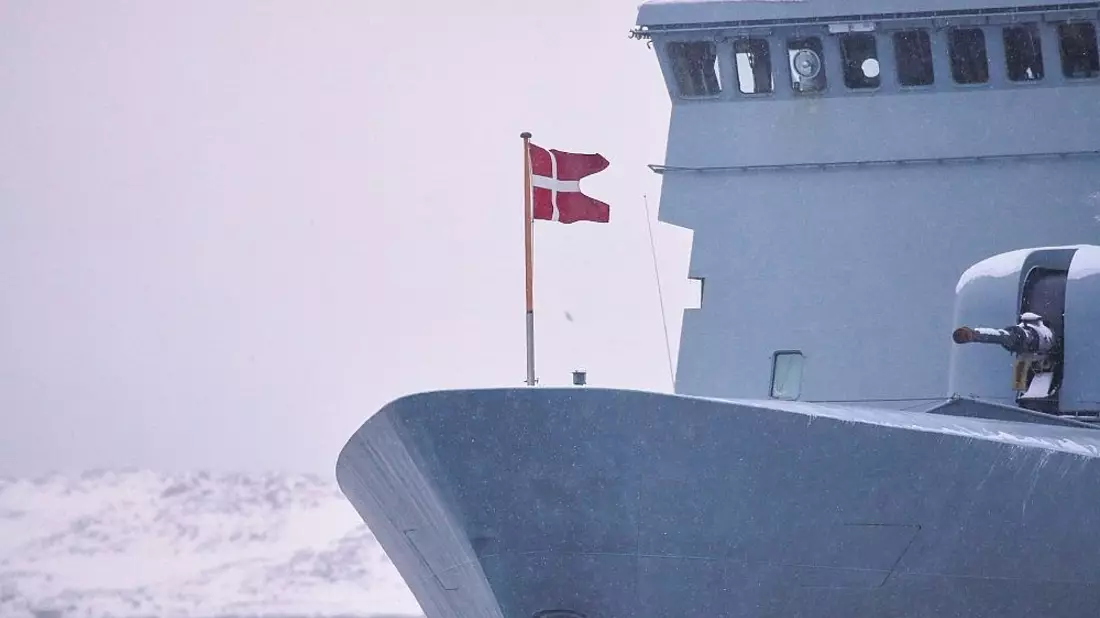 Dänisches Kriegsschiff in Grönland (Archiv) - Bild: via dts Nachrichtenagentur