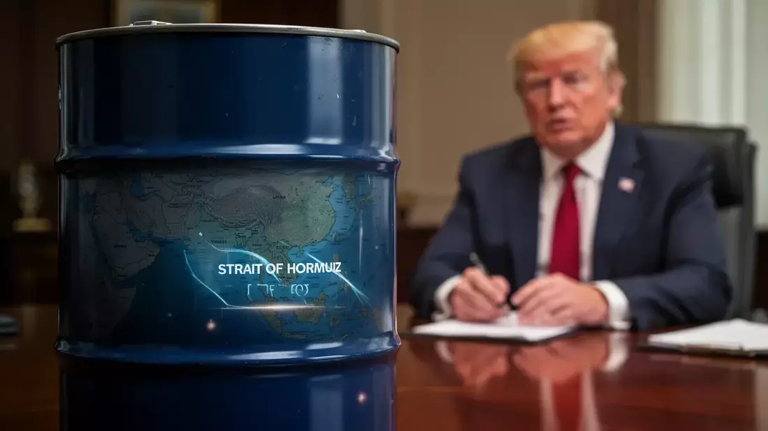 Brent Crude: Trump verhandelt über Hormus - Bild: über boerse-global.de