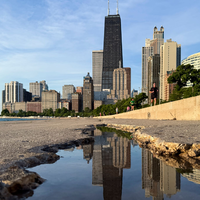 Am Lake Michigan bereitet sich die Nationalmannschaf nach der Ankunft in Amerika weiter auf die WM vor.  - Foto: Christian Charisius/dpa