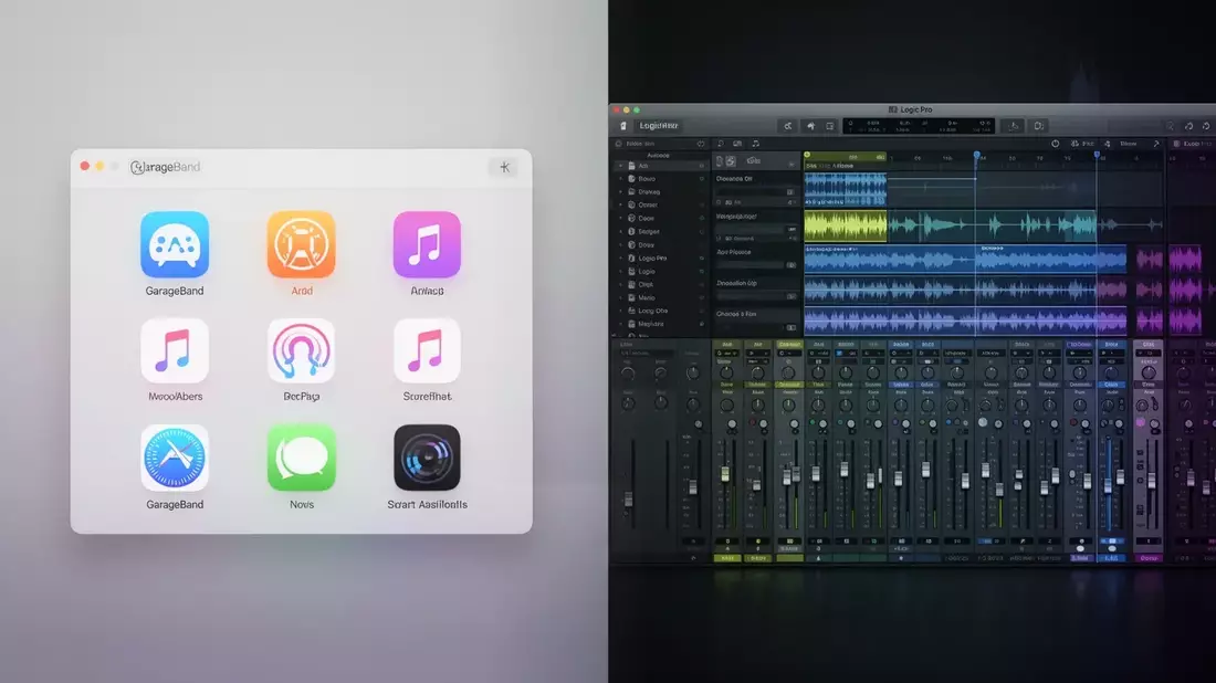 Musikproduktion: GarageBand vs. Logic Pro – Wann lohnt sich das Upgrade? - Bild: über boerse-global.de