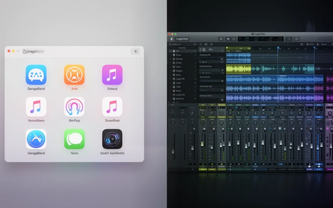 Musikproduktion: GarageBand vs. Logic Pro – Wann lohnt sich das Upgrade? - Bild: über boerse-global.de