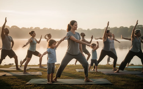 Yoga-Festival: 500 Teilnehmer feiern Entspannungs-Boom am Wörthersee - Bild: über boerse-global.de