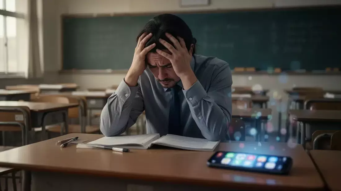 Schulbelastung: 80 Prozent der Lehrer sehen soziale Medien als Problem - Bild: über boerse-global.de