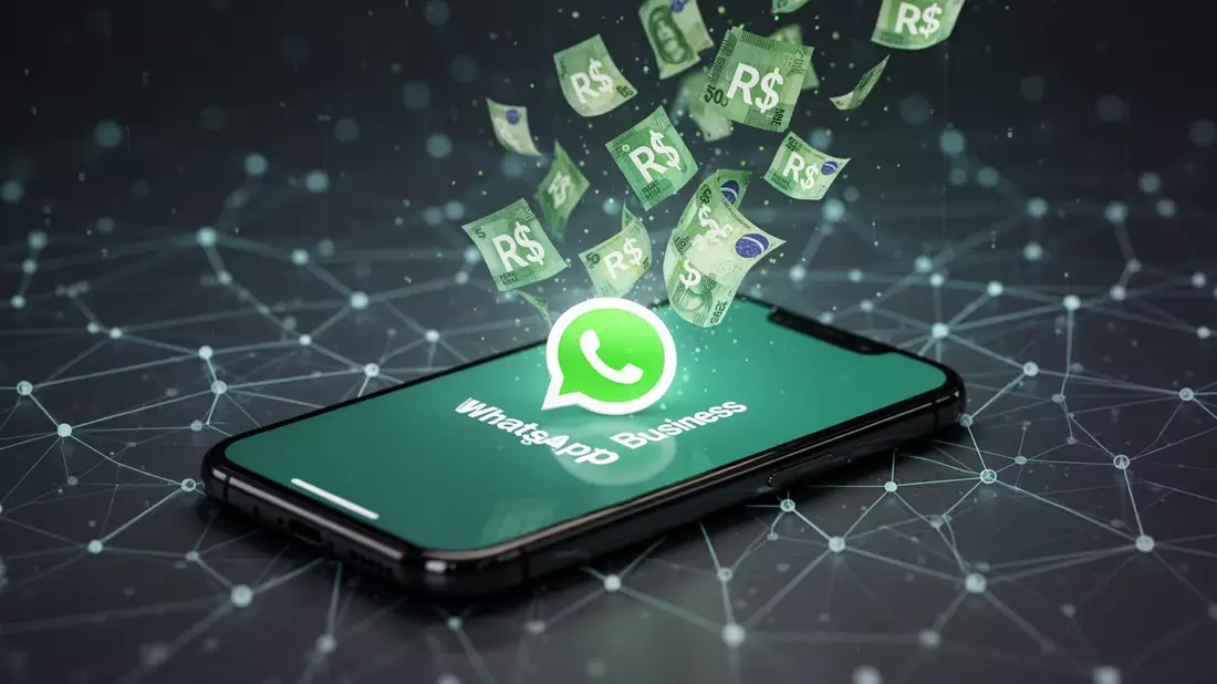 WhatsApp Business: Neue Abrechnung in Real ab Juli in Brasilien Illustration mit AI erstellt übermittelt durch boerse-global.de