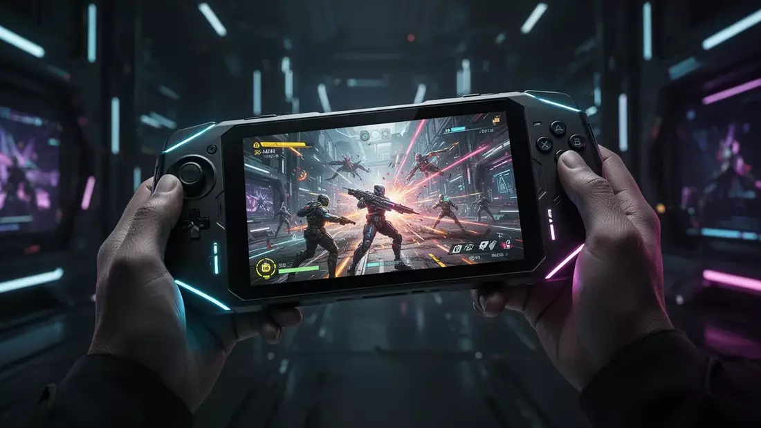 MSI Claw 8 EX AI+: Gaming-Handheld mit Intel Arc G3 ab Juni Illustration mit AI erstellt übermittelt durch boerse-global.de