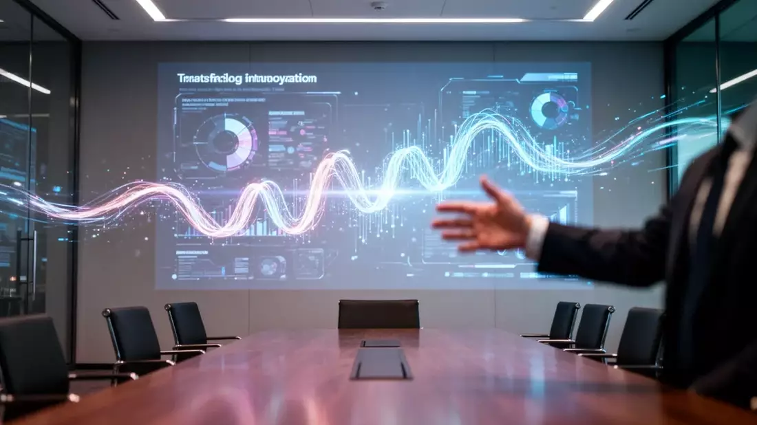 Präsentations-KI im Juni: Wettlauf um die smarte Folie Illustration mit AI erstellt übermittelt durch boerse-global.de