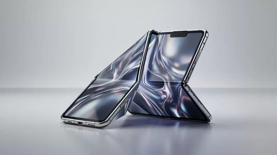 iPhone Ultra: Apples Foldable mit flüssiger Metalllegierung kommt Illustration mit AI erstellt übermittelt durch boerse-global.de