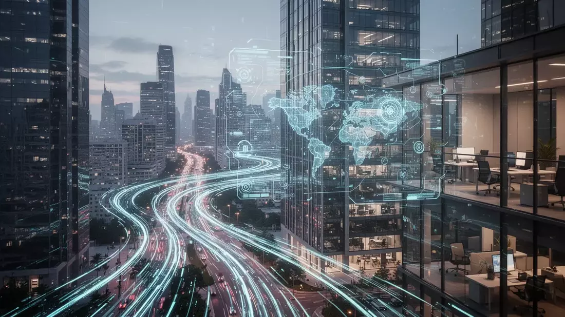 Windows 11: Microsoft baut Betriebssystem für autonome KI-Agenten Illustration mit AI erstellt übermittelt durch boerse-global.de