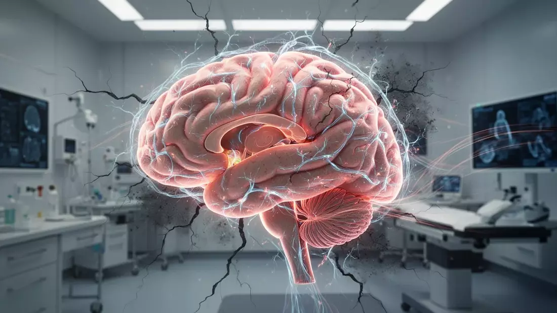 Demenz: Stress blockiert Gedächtnisbildung im Hippocampus Illustration mit AI erstellt übermittelt durch boerse-global.de