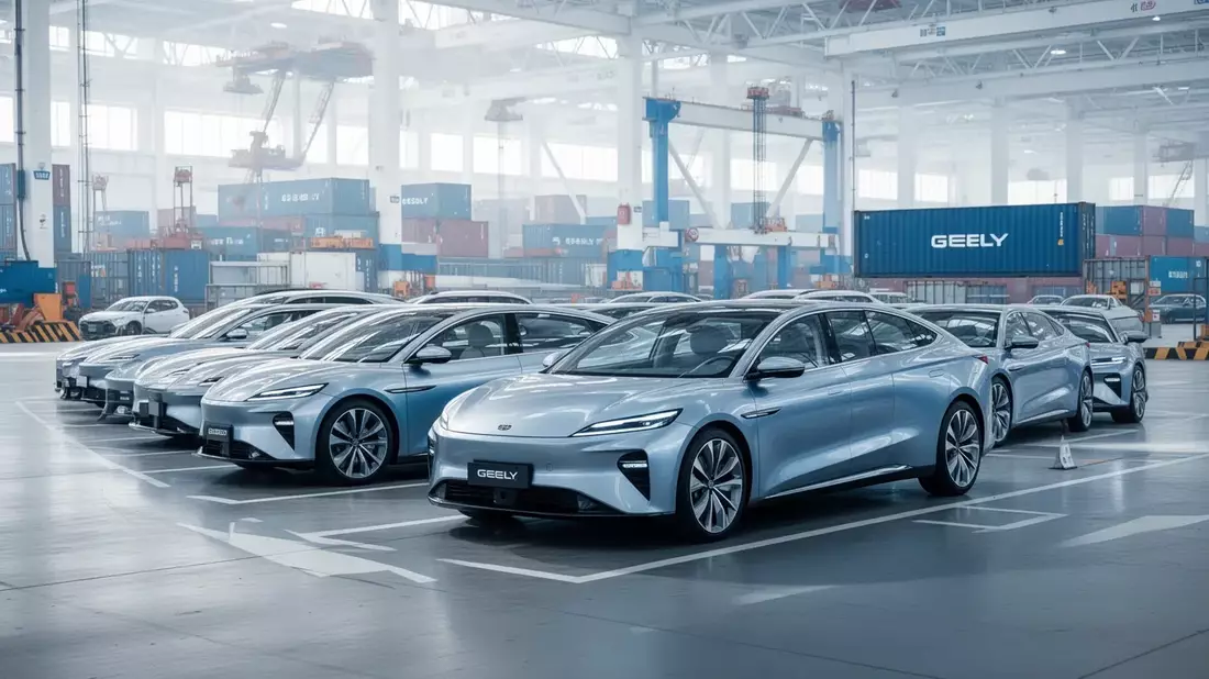 Geely Aktie: 85.000 Export-Fahrzeuge im Mai - Bild: über boerse-global.de