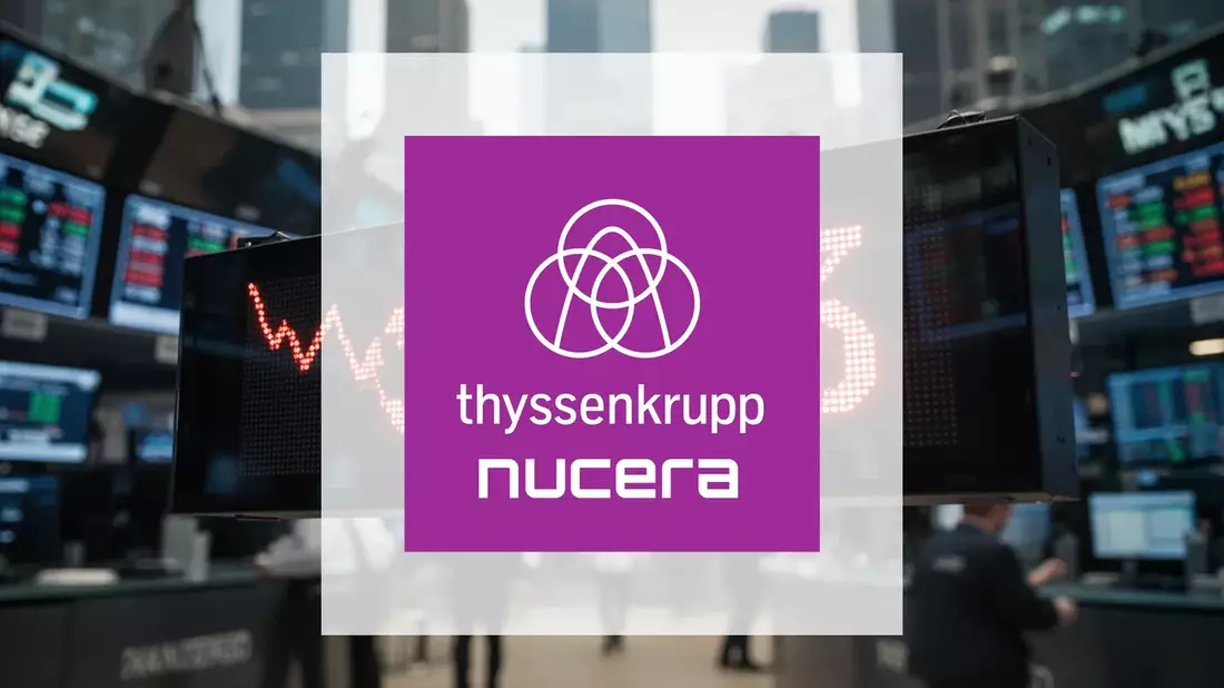 ThyssenKrupp Nucera Aktie: 52-Wochen-Tief bei 7,37 Euro Illustration mit AI erstellt übermittelt durch boerse-global.de