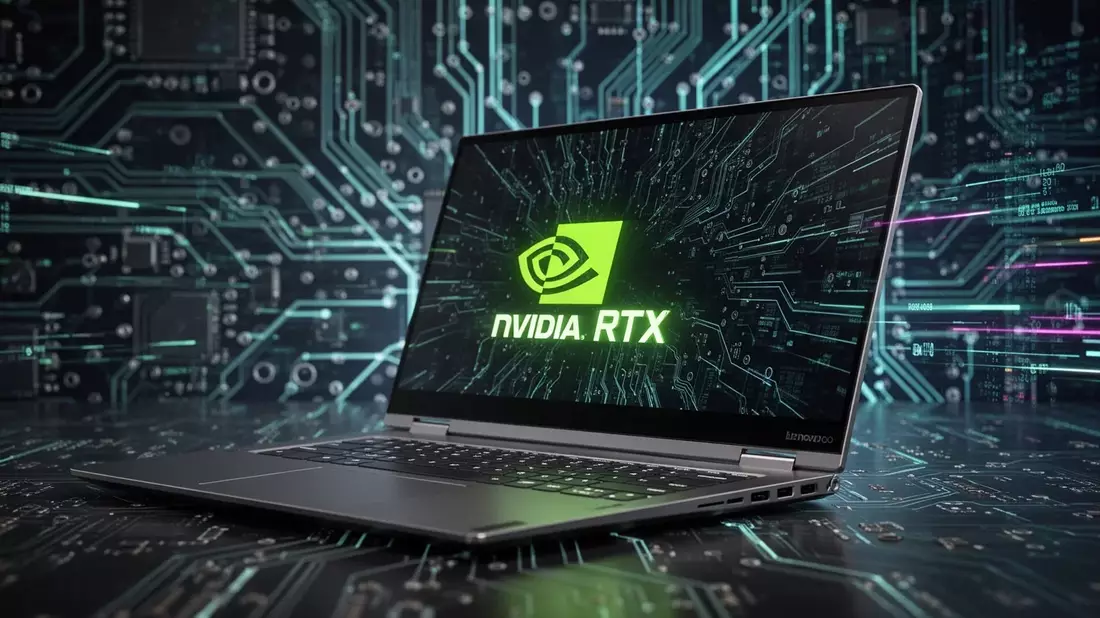 Lenovo Aktie: Yoga Pro 9n mit Nvidia RTX Spark Illustration mit AI erstellt übermittelt durch boerse-global.de