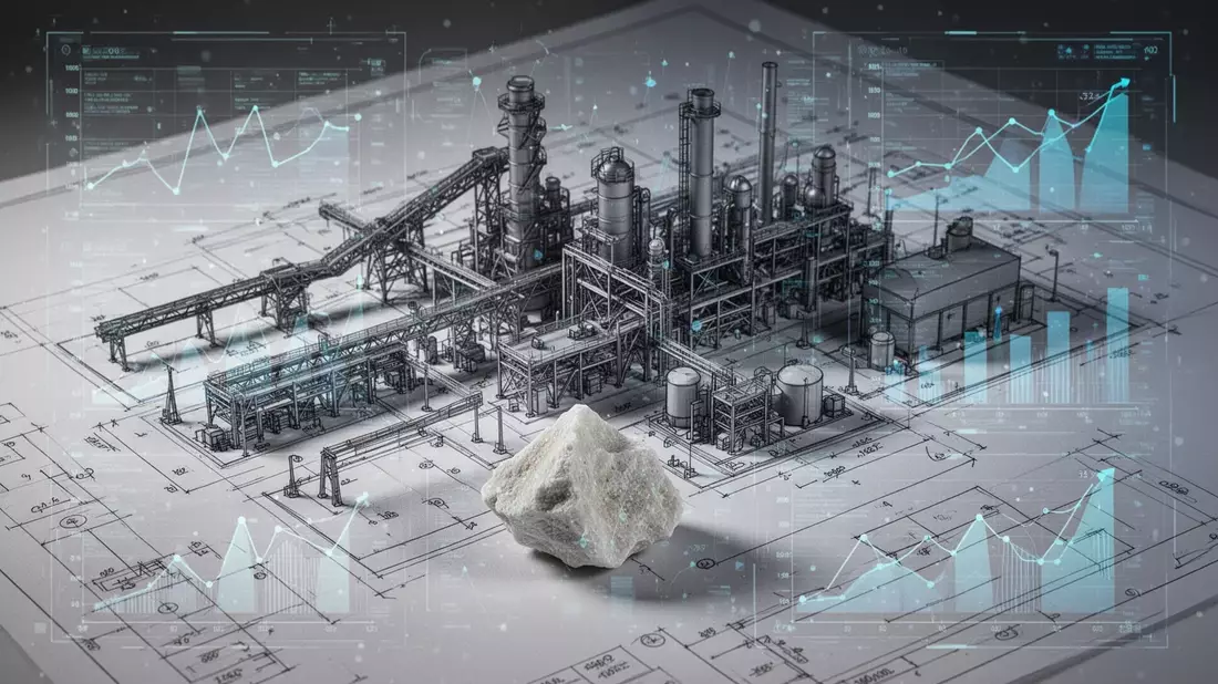 First Phosphate Aktie: Machbarkeitsstudie bis Ende 2026 Illustration mit AI erstellt übermittelt durch boerse-global.de