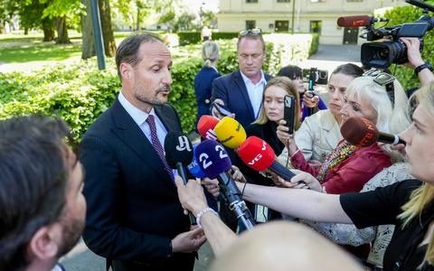 Kronprinz Haakon steht Rede und Antwort zu Krisen und Krankheiten. (Archivbild) - Bild: Terje Pedersen/NTB/dpa