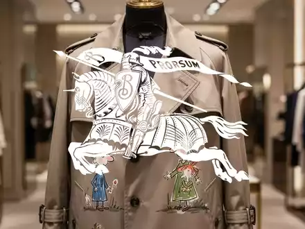 Burberry Aktie: Sir Quentin Blake prägt neue Kollektion - Foto: über boerse-global.de