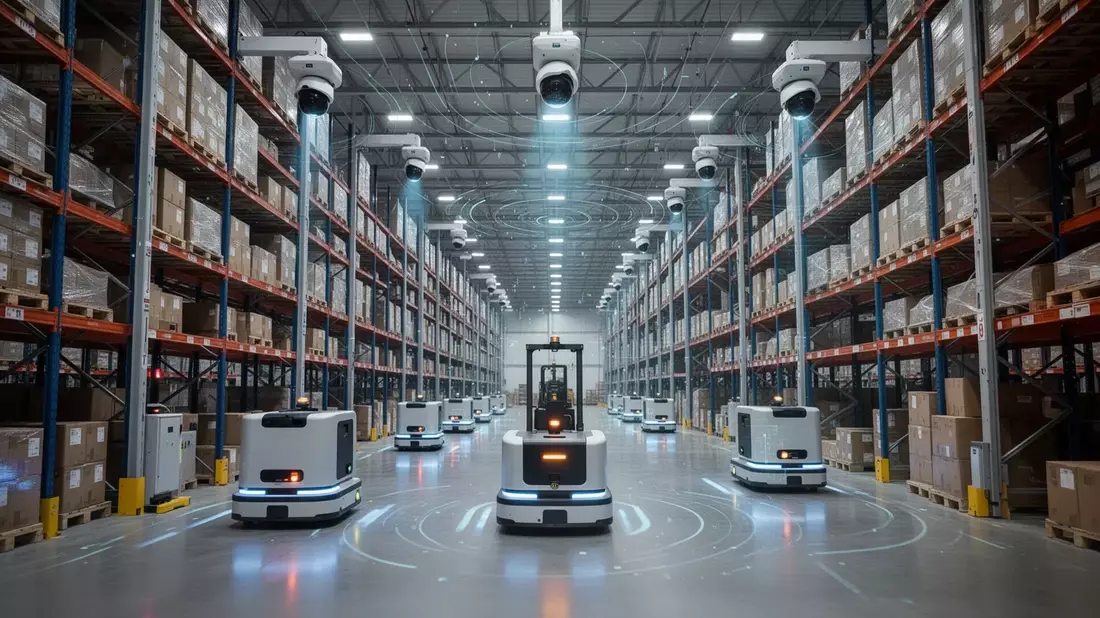 Logistik-KI: Gartner prognostiziert 80% Automatisierung bis 2028 Illustration mit AI erstellt übermittelt durch boerse-global.de