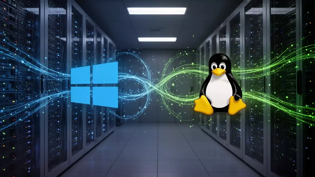 Windows: Microsoft bringt 75 Linux-Befehle nativ auf PC Illustration mit AI erstellt übermittelt durch boerse-global.de
