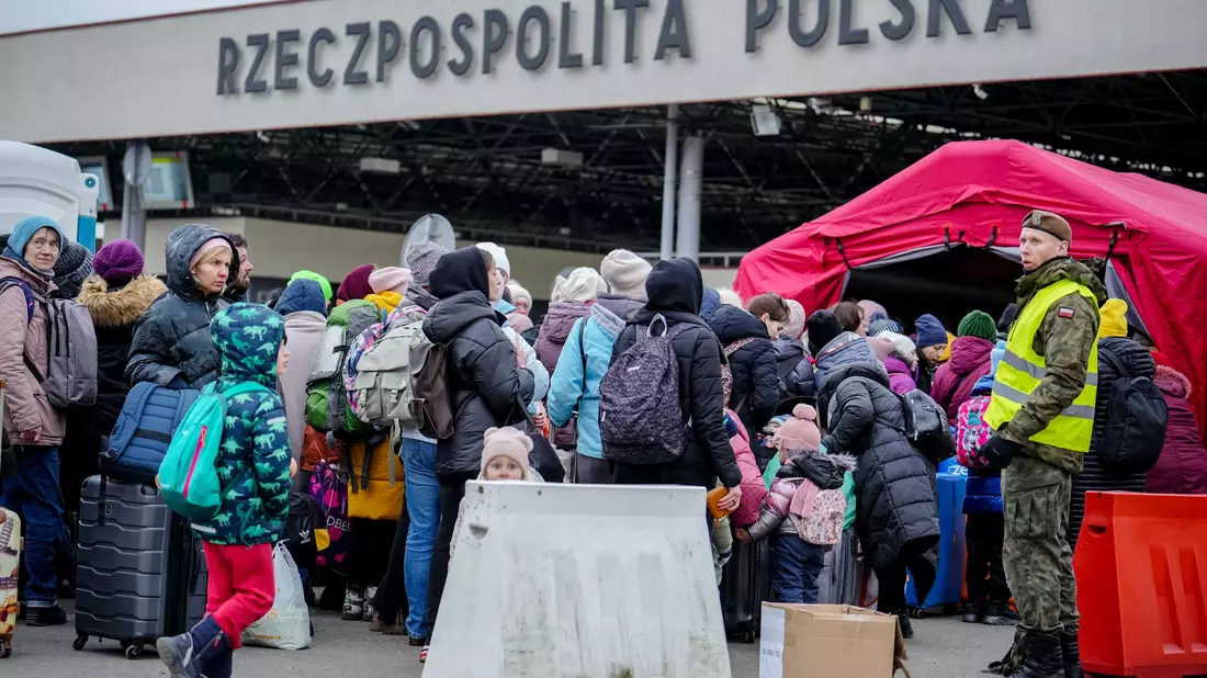 Die Mehrheit der erwachsenen Flüchtlinge aus der Ukraine, die in Deutschland leben, sind Frauen. (Archivbild) - Bild: Kay Nietfeld/dpa