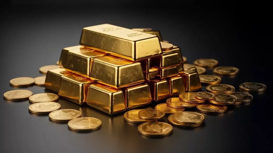 Gold-Verkauf: 1.000 Euro Freigrenze seit 2024, Ein-Jahres-Frist - Bild: über boerse-global.de