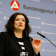 BA-Chefin Andrea Nahles wird die Finanzzahlen im Haushaltsausschuss des Bundestags vorstellen. (Archivfoto) - Bild: Daniel Löb/dpa