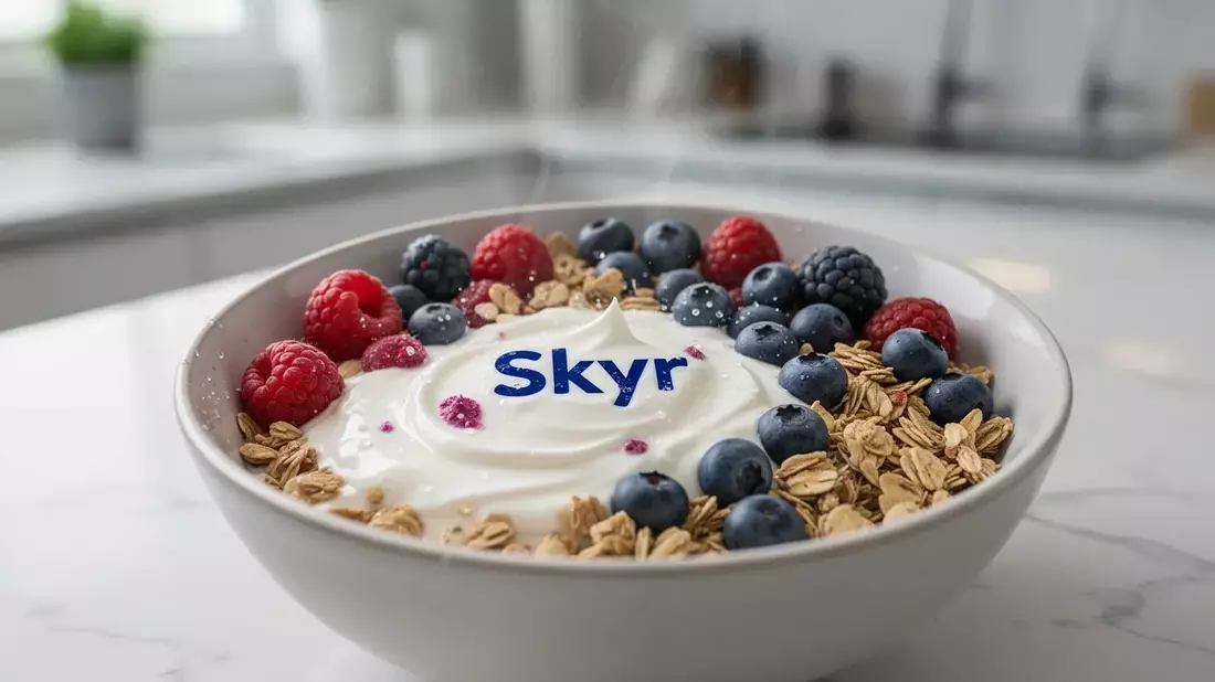Skyr: 11 Gramm Protein bei nur 70 Kilokalorien pro 100g - Bild: über boerse-global.de